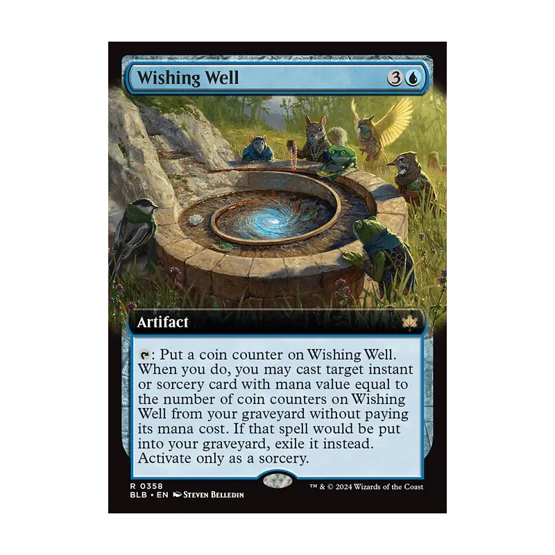 Wishing Well (Extended Art) - Bloomburrow (Near Mint)