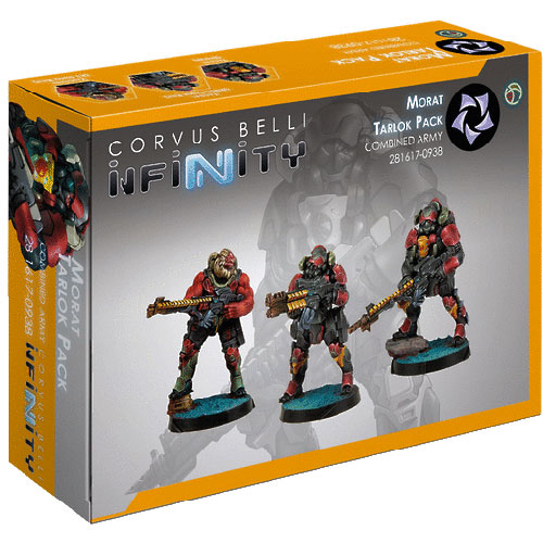 thumbnail image 2 of Morat Tarlok Pack For Infinity The Game | Combined Army Miniatures | Corvus Belli, New In Box, 281617-0938 2 of 5