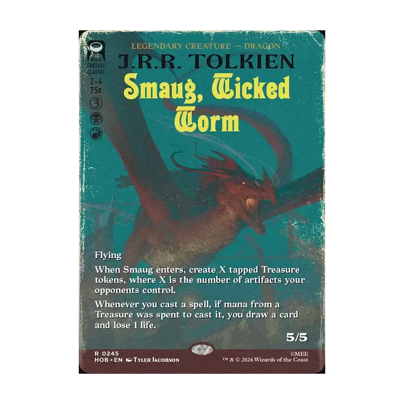 Smaug, Wicked Worm | The Hobbit MTG