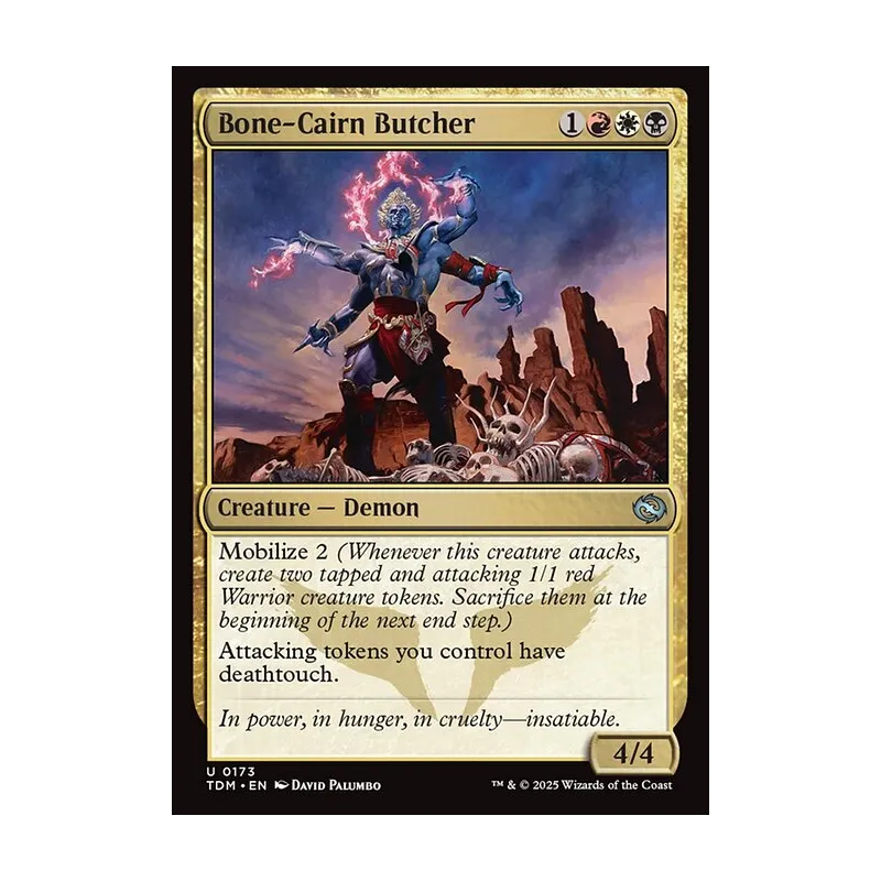 Bone-Cairn Butcher - Tarkir: Dragonstorm (Near Mint)