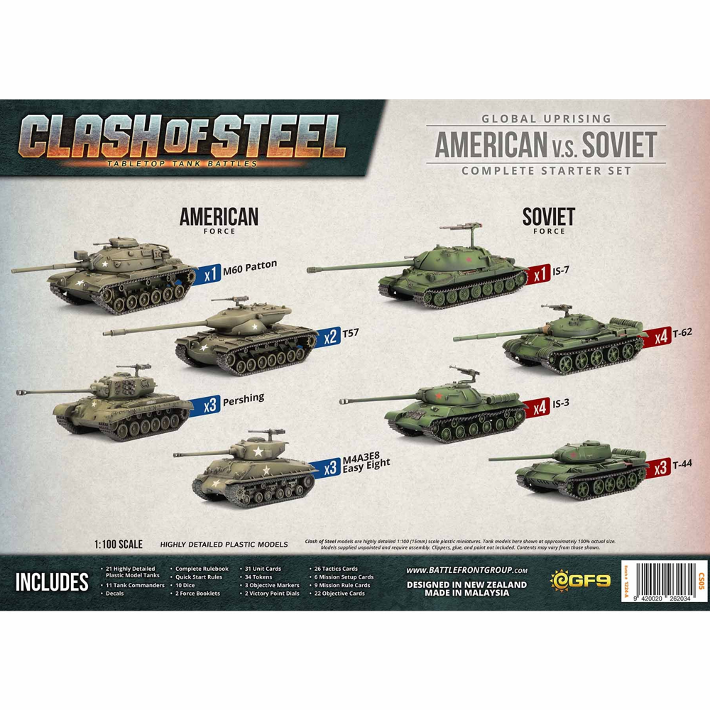 Clash of Steel: Global Uprising - American vs Soviet