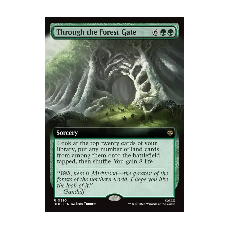 Through the Forest Gate (Extended Art) - The Hobbit (Near Mint)
