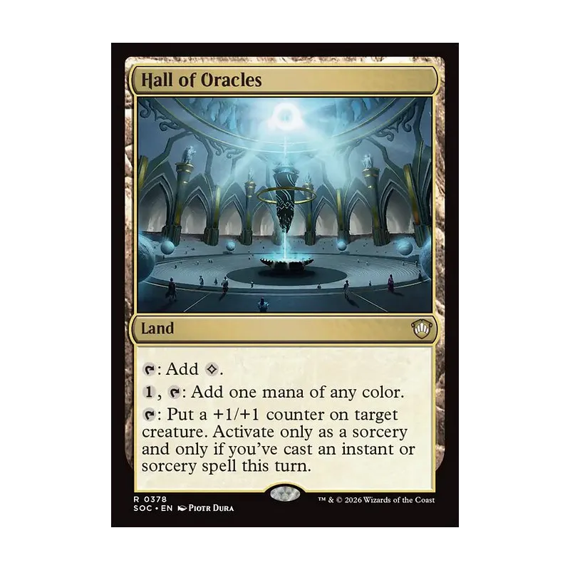 Hall of Oracles - Secrets of Strixhaven Commander (Near Mint)