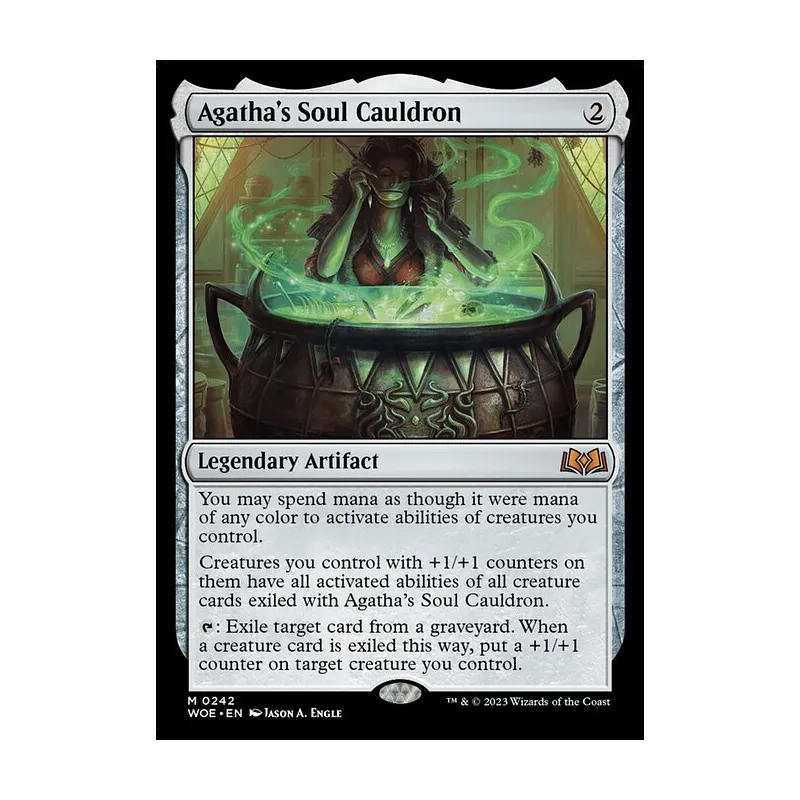 Agatha's Soul Cauldron - Wilds of Eldraine (Near Mint)