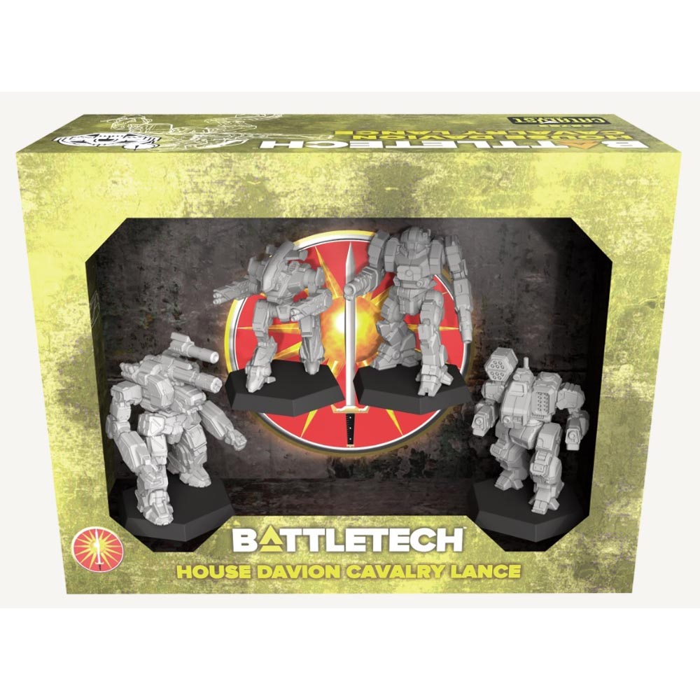 BattleTech: Miniature Force Pack - House Davion Cavalry Lance