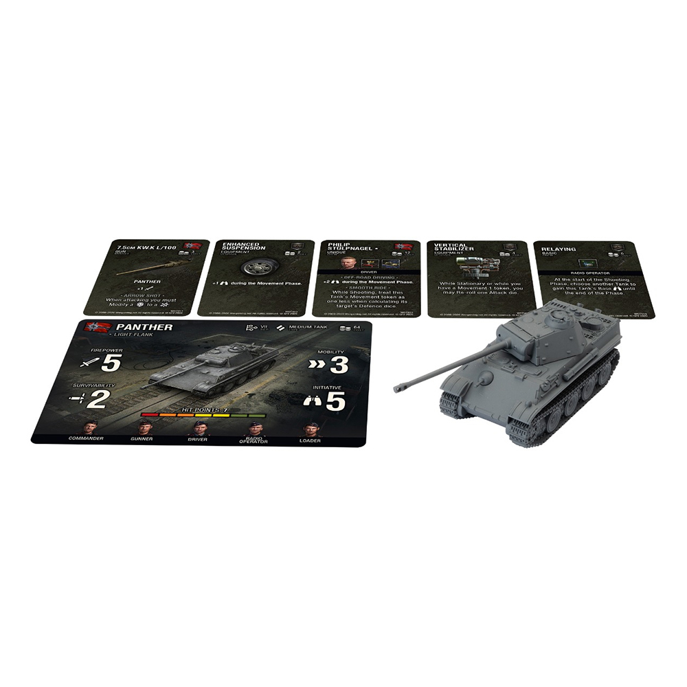 World of Tanks: German - Tank Platoon (Panzer III J, Panther, Jagdpanzer 38t)
