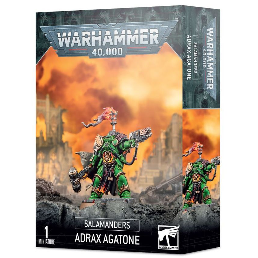 Warhammer 40K: Salamanders - Adrax Agatone (Preorder)