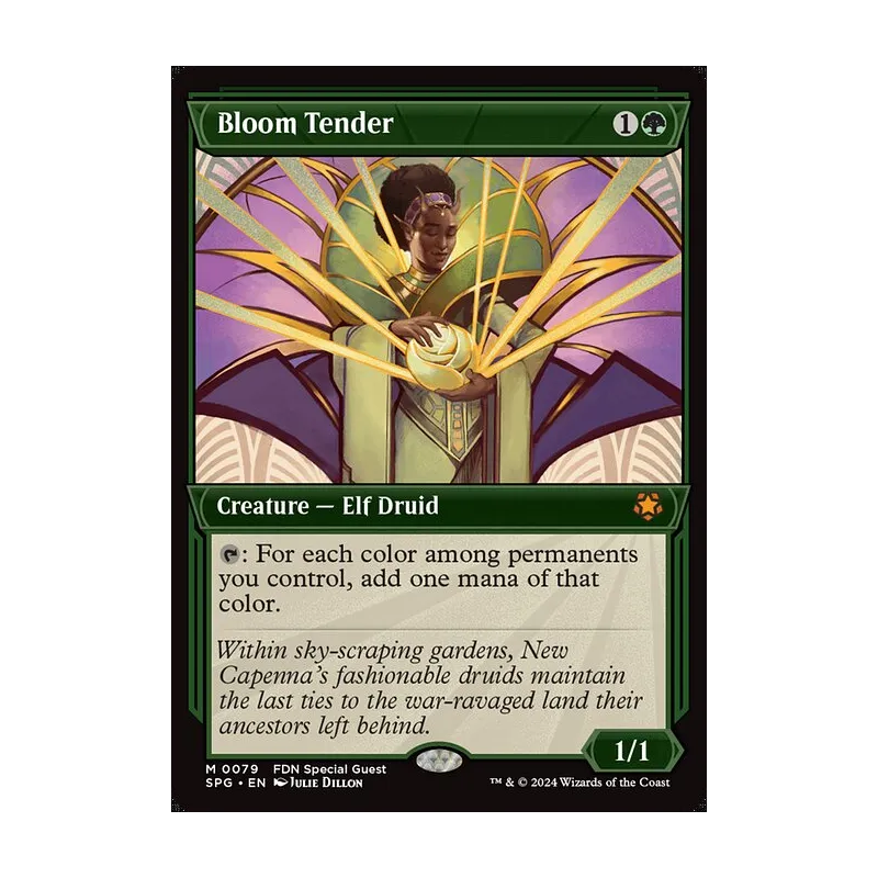 Bloom Tender (Showcase) - Special Guests (Near Mint)