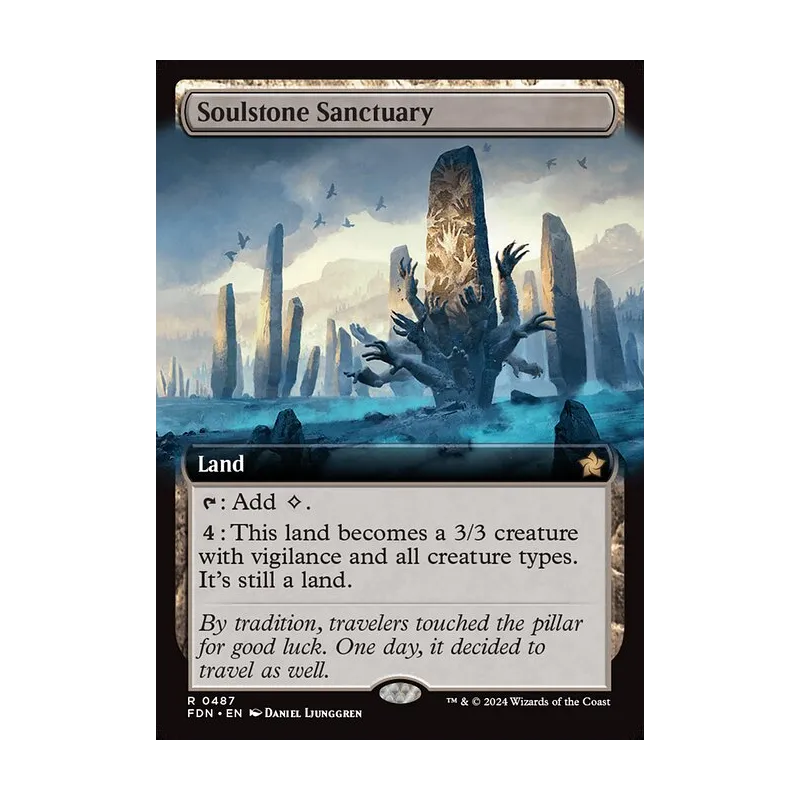 Soulstone Sanctuary (Extended Art) - Foundations (Near Mint)