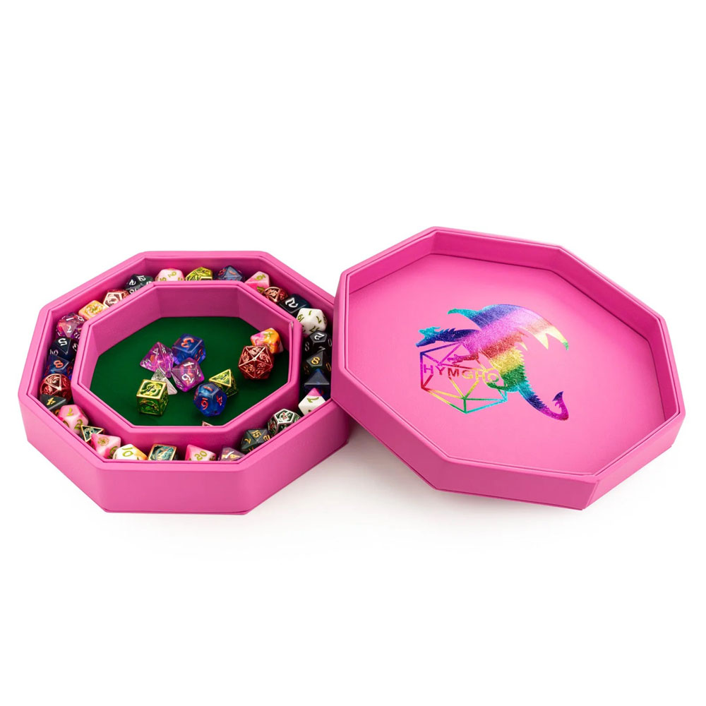 Hymgho Premium Dice Tray: Hero's Hoard - d20 Dragon (Last Chance) Hymgho Premium Dice Tray: Hero's Hoard - d20 Dragon (Last Chance)