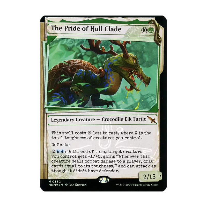 The Pride of Hull Clade (Showcase) (Invisible Ink) - Murders at Karlov Manor (Foil Near Mint)