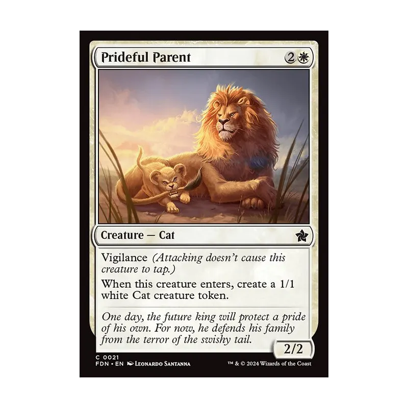 Prideful Parent - Foundations (Near Mint)