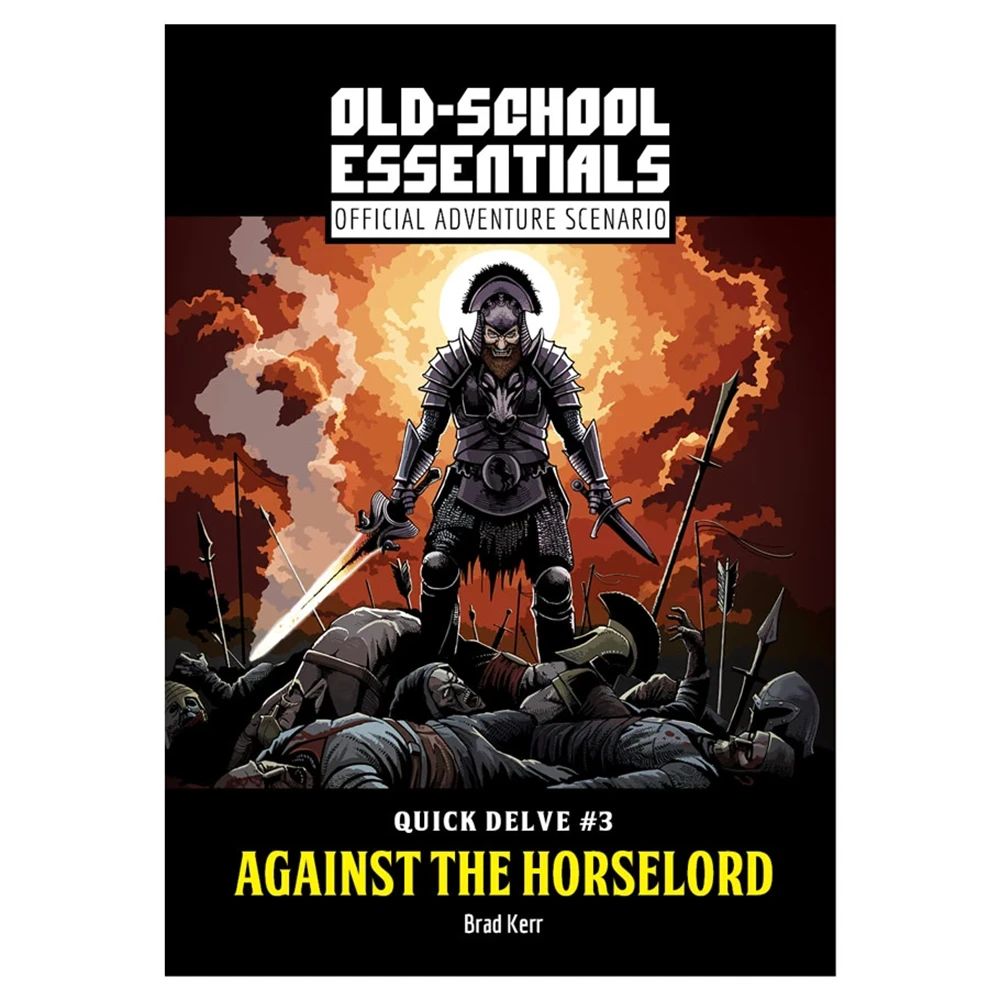 Old-School Essentials RPG: Quick Delve #3: Against the Horselord (Preorder)