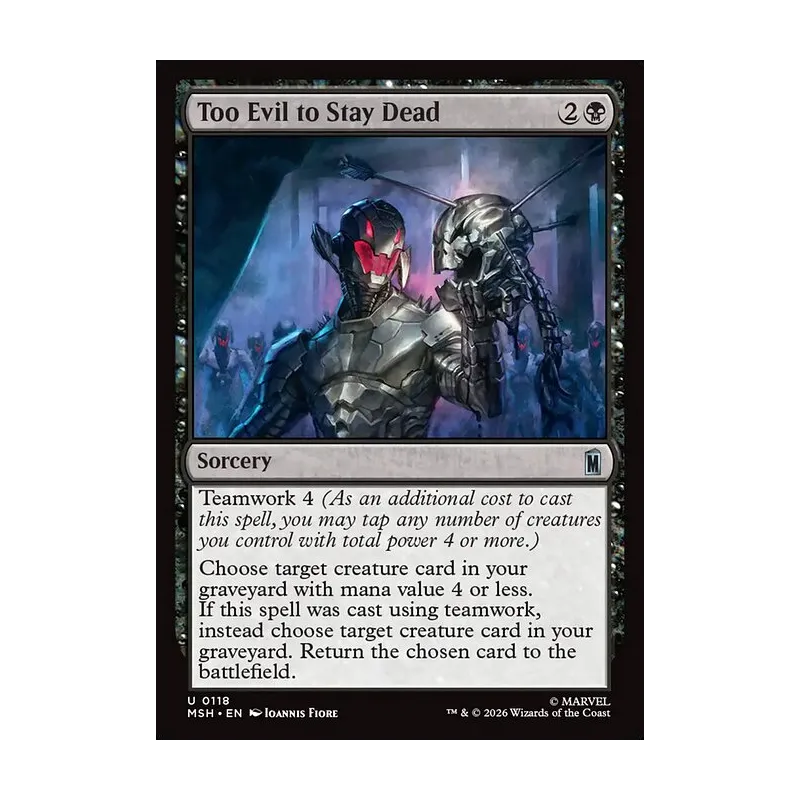 evil dead mtg cards Too to Stay #118 Prices | Magic Marvel Super Heroes Secret Lair x The Evil