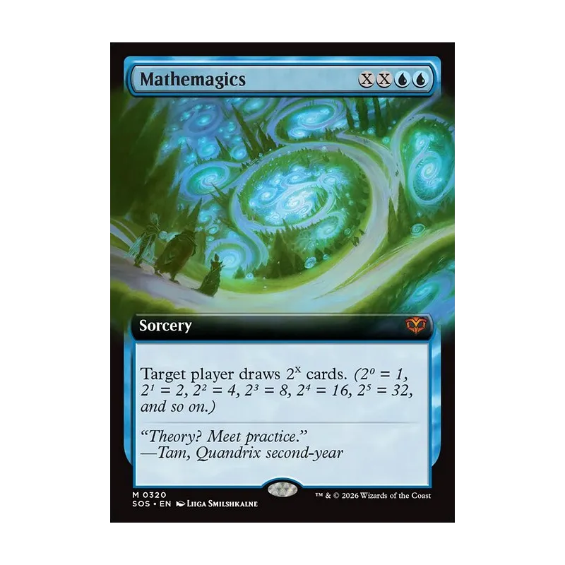 Mathemagics (Extended Art) - Secrets of Strixhaven (Near Mint)