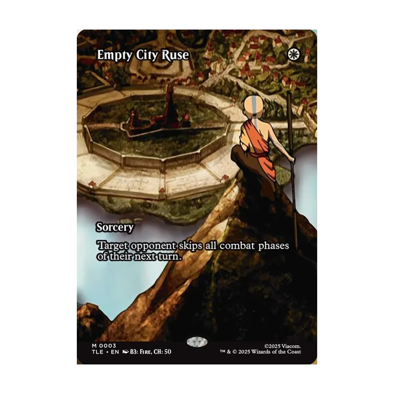 Empty City Ruse (Borderless) - Avatar: The Last Airbender Eternal (Near Mint)