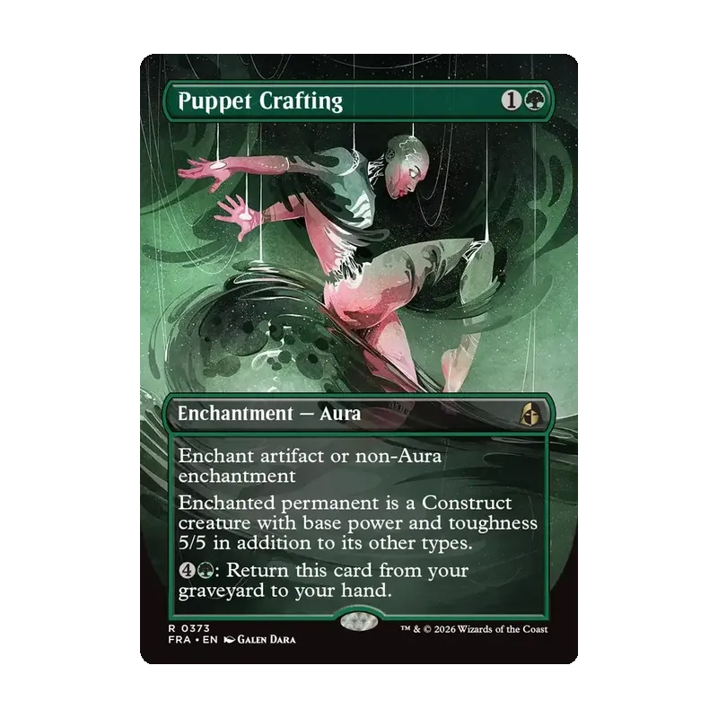 Puppet Crafting (Borderless) - Reality Fracture (Near Mint)