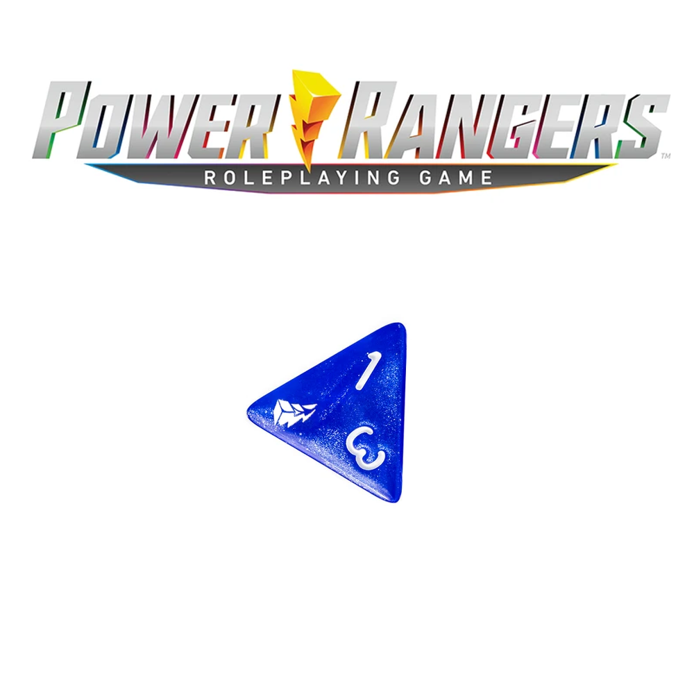 d4 Blue Power Rangers RPG Replacement (Free Product for RGS02336)