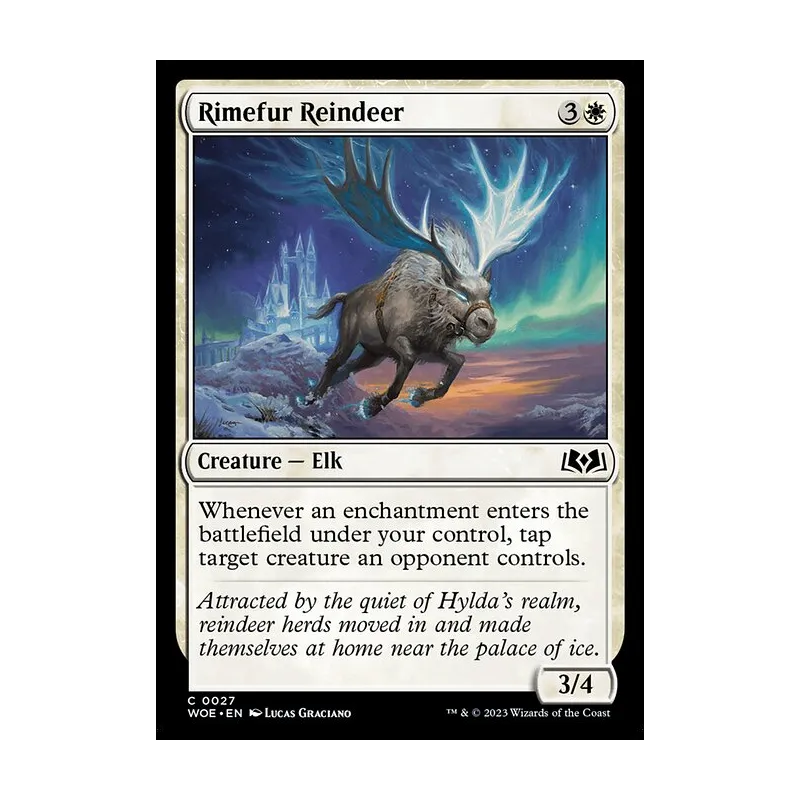 Rimefur Reindeer - Wilds of Eldraine (Near Mint)