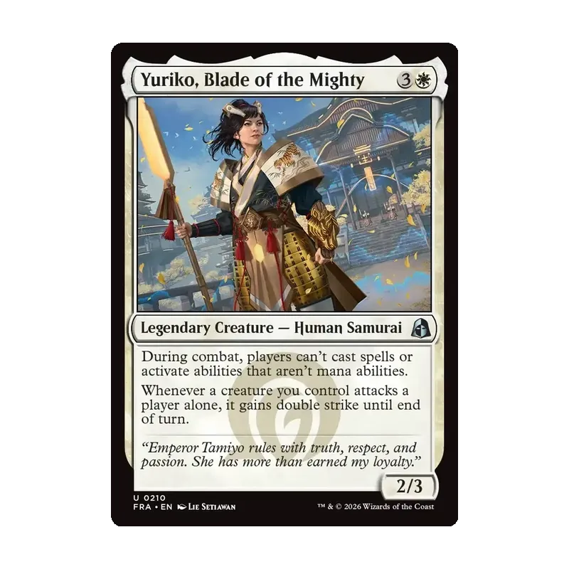 Yuriko, Blade of the Mighty - Reality Fracture (Near Mint)