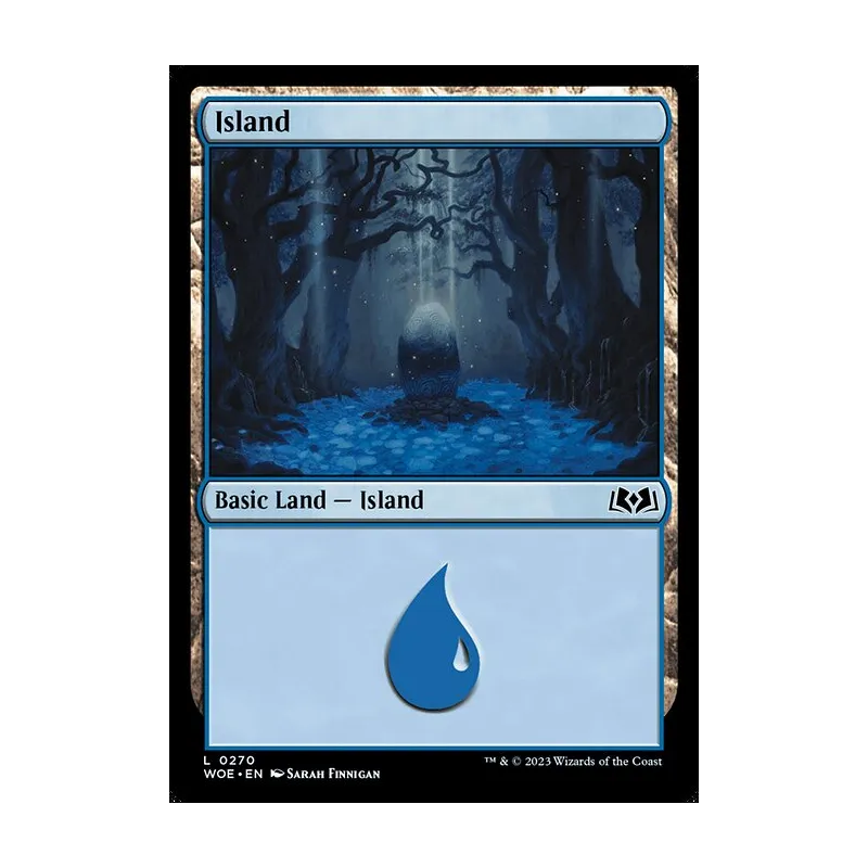 Island (0270) - Wilds of Eldraine (Near Mint)