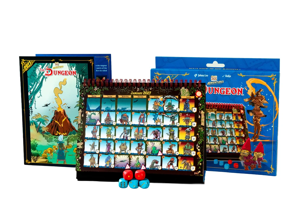365 Adventures: The Dungeon (Solo 2027 Calendar) (Preorder)