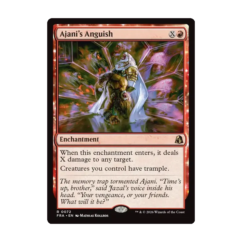 Ajani's Anguish - Reality Fracture (Near Mint)