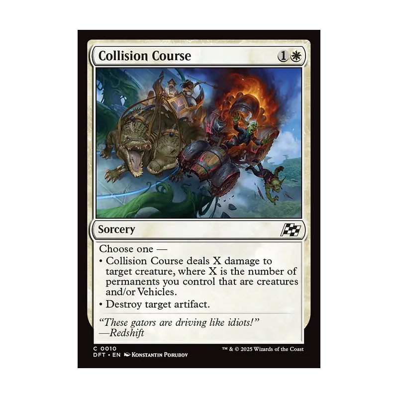Collision Course - Aetherdrift (Foil Near Mint)