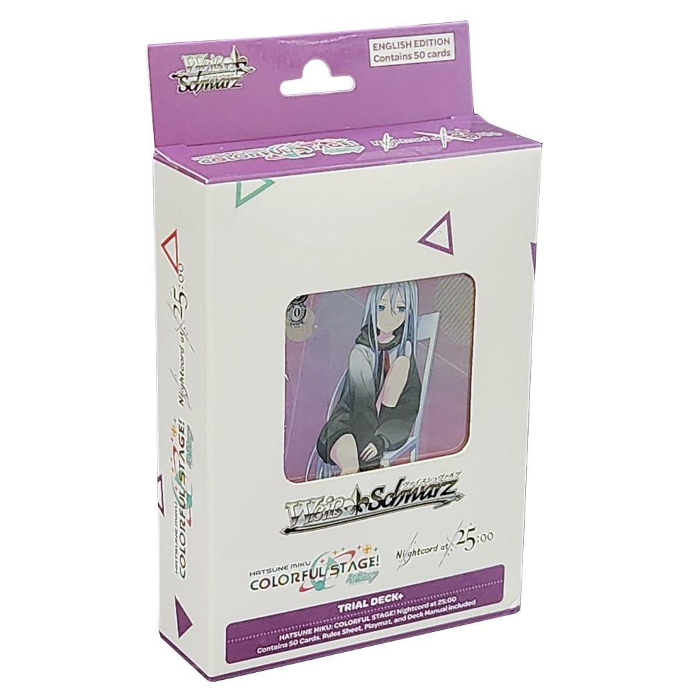 Weiss Schwarz TCG: Hatsune Miku Colorful Stage! Nightcord at 25:00 Trial Deck