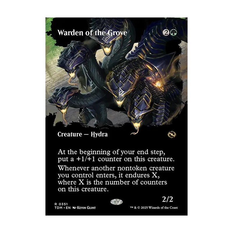 Warden of the Grove (Borderless) - Tarkir: Dragonstorm (Near Mint)