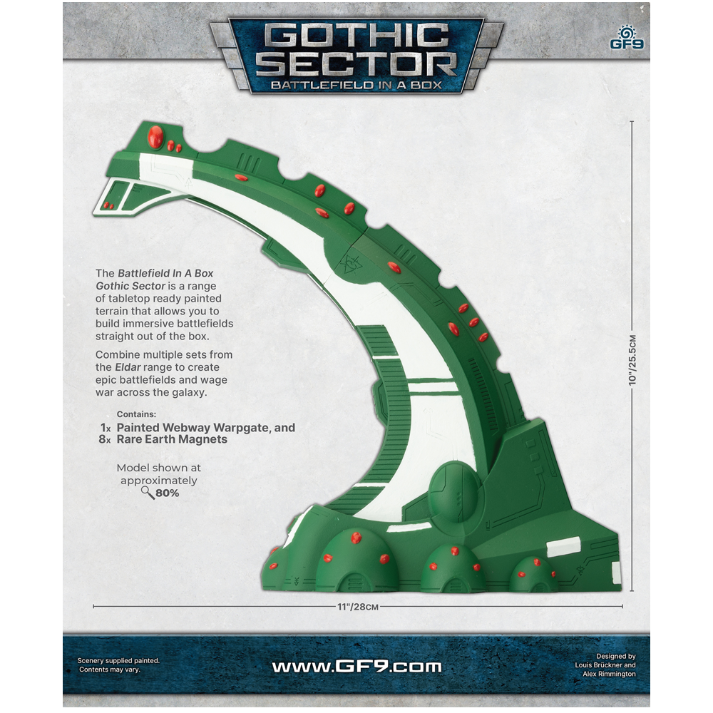 Battlefield in a Box: Gothic Sector: Eldar - Heavy Webway Warpgate
