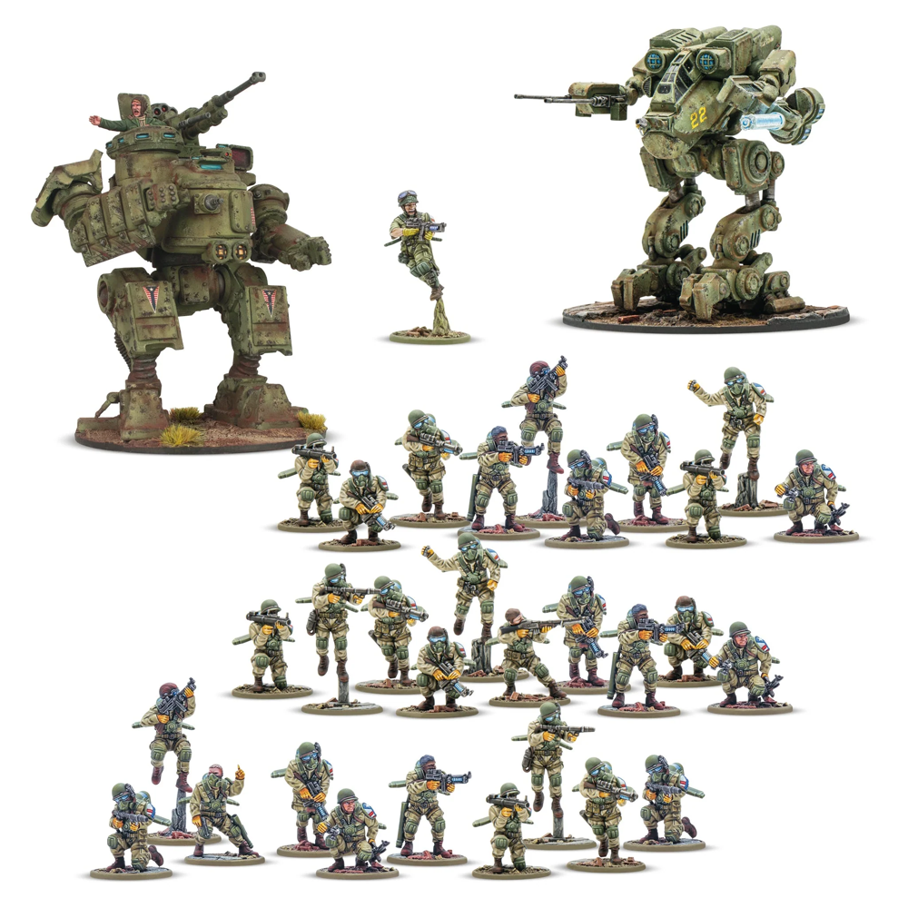 Konflikt '47: United States Rapid Deployement Force Starter Army (Preorder)