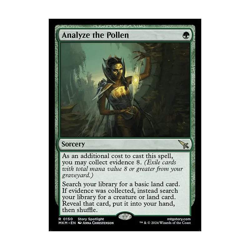 Analyze the Pollen - Murders at Karlov Manor (Near Mint)