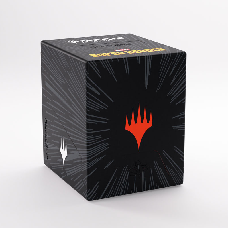 MTG Bastion 100+ XL: Marvel Super Heroes - Comic Burst Black (New Arrival)
