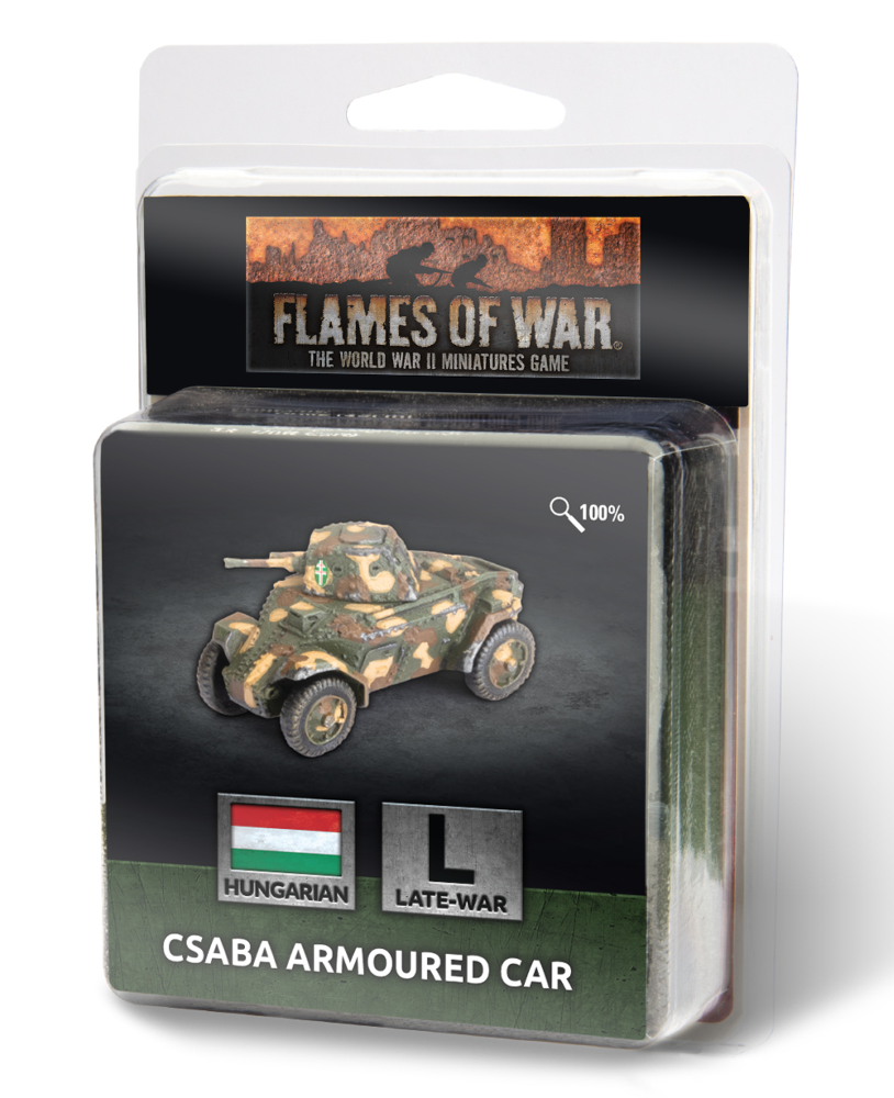 Flames of War: WW2 - Csaba Armored Car
