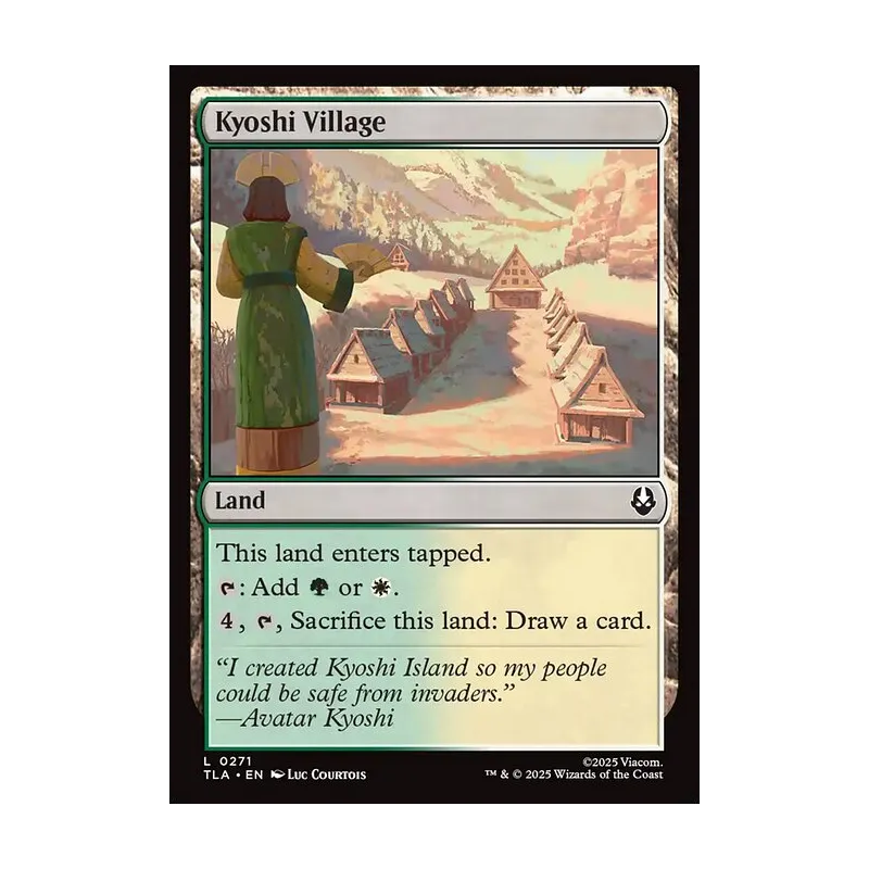 Kyoshi Village - Avatar: The Last Airbender (Near Mint)
