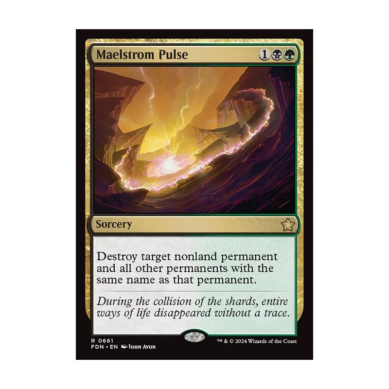 Maelstrom Pulse - Foundations (Near Mint)
