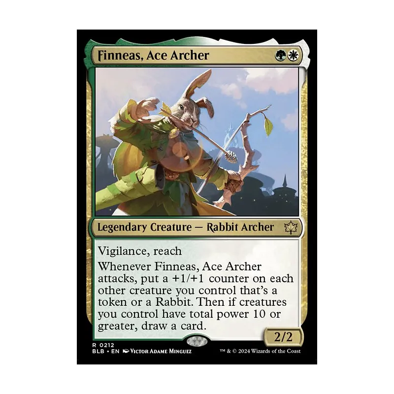 Finneas, Ace Archer - Bloomburrow (Near Mint)