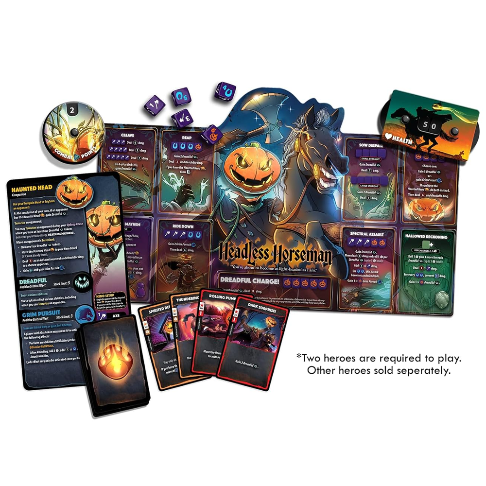 Dice Throne: Hero Pack - Headless Horseman (Preorder)