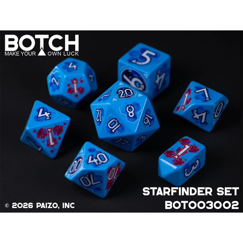 Botch Dice Set: Starfinder (7) (Preorder)