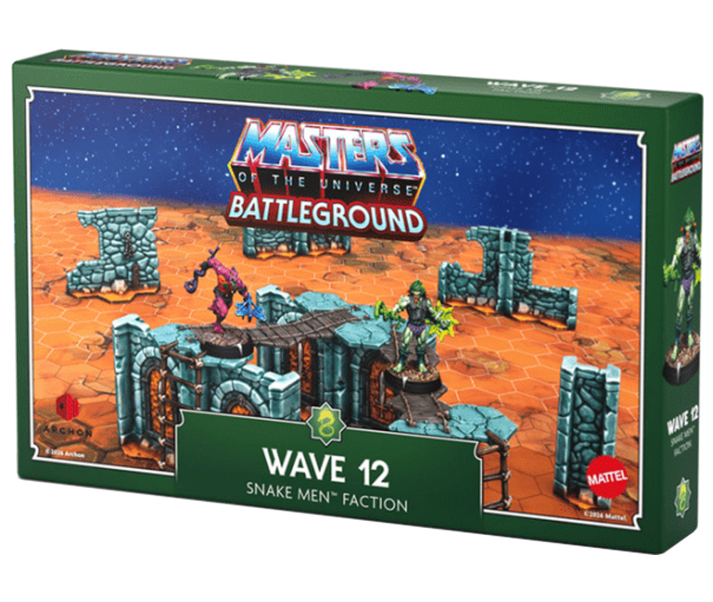 Masters of the Universe: Battleground: Wave 12 - Snake Men Faction (Multilingual) (Preorder)