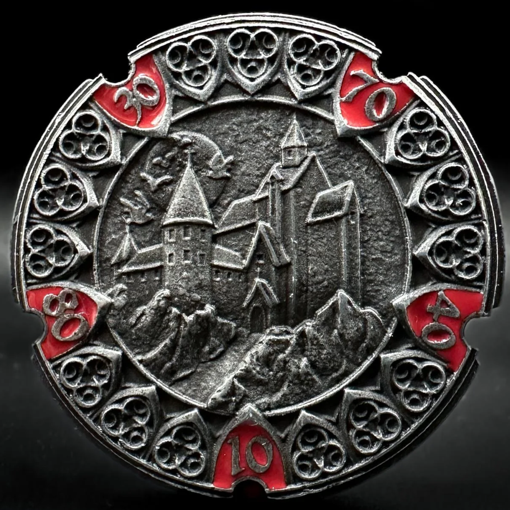 FlipDie Metal Dice Coin Set: Seven Realms (7) (New Arrival)