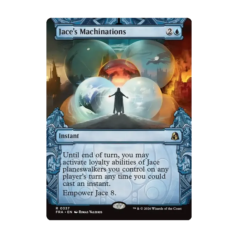 Jace's Machinations (Showcase) - Reality Fracture (Near Mint)