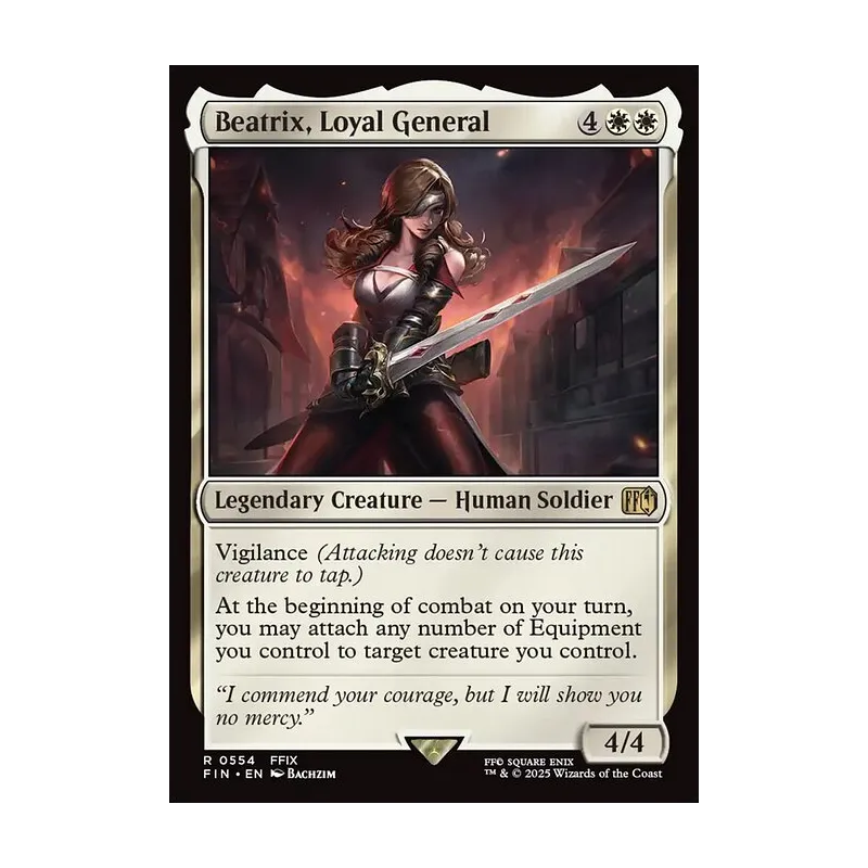 Beatrix, Loyal General - Final Fantasy (Near Mint)
