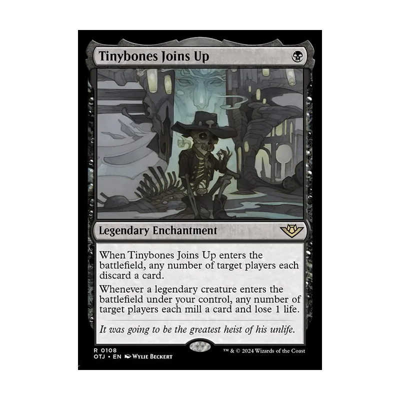 Tinybones Joins Up - Outlaws of Thunder Junction (Near Mint)