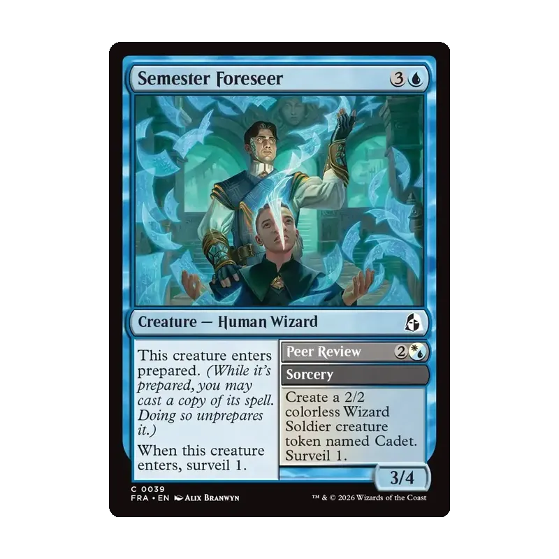Semester Foreseer // Peer Review - Reality Fracture (Near Mint)