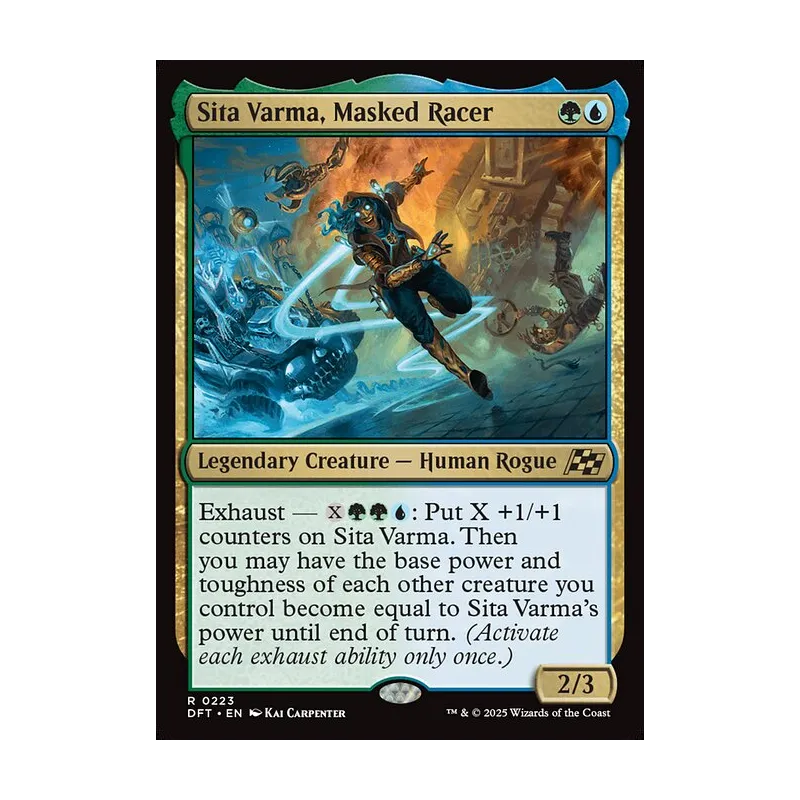 Sita Varma, Masked Racer - Aetherdrift (Near Mint)