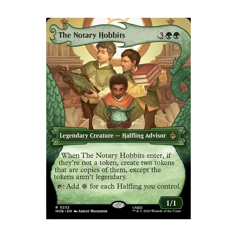 The Notary Hobbits (Showcase) - The Hobbit (Near Mint)