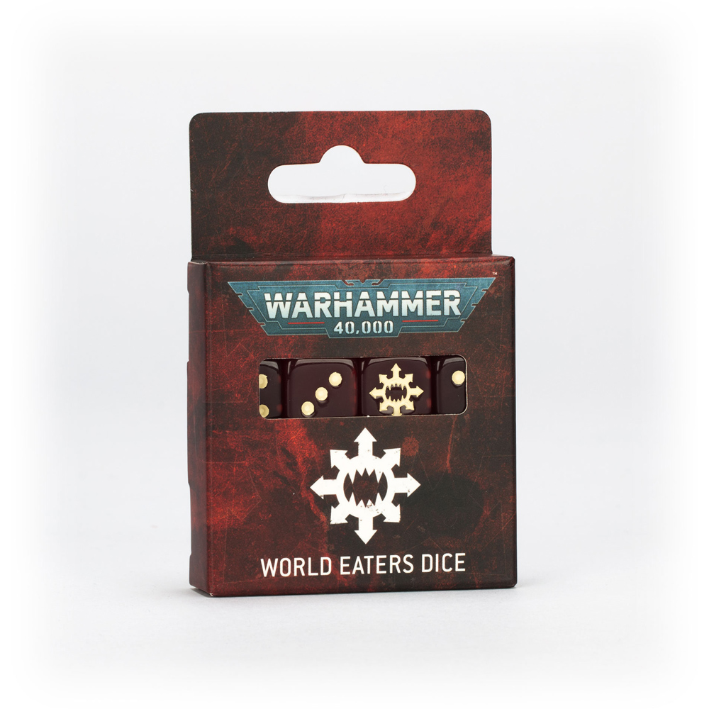 Warhammer 40K: World Eaters - Dice Set (16)