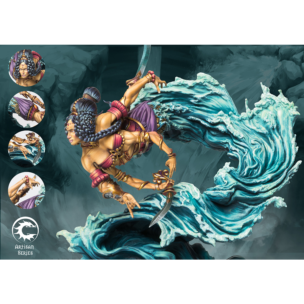 Conquest: Sorcerer Kings - Marid Apsara (Artisan Series) (Preorder)